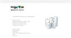 Desktop Screenshot of pelterdemexico.com